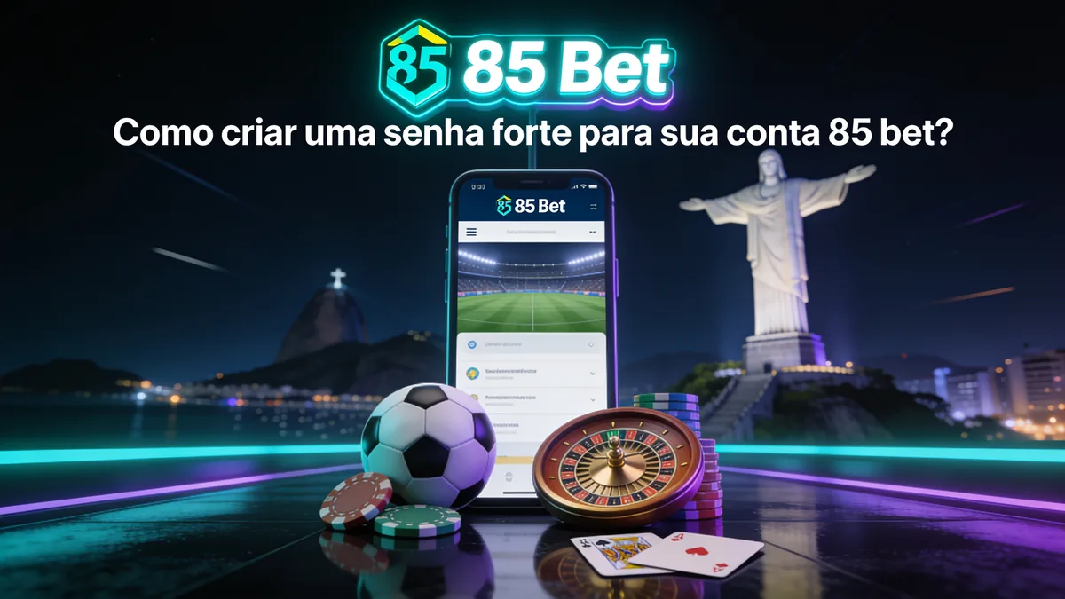 Como criar uma senha forte para sua conta 85 bet? — 85 bet no Brasil