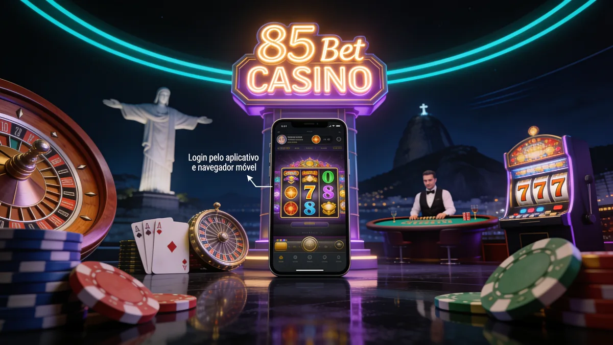 Login pelo aplicativo e navegador móvel: guia de 85 bet para jogadores no Brasil